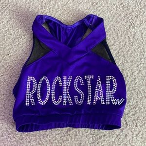 Rockstar Cheer Sports Bra